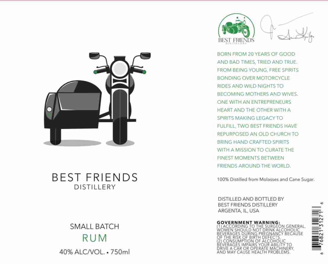 Best Friends Distillery Rum - Presale